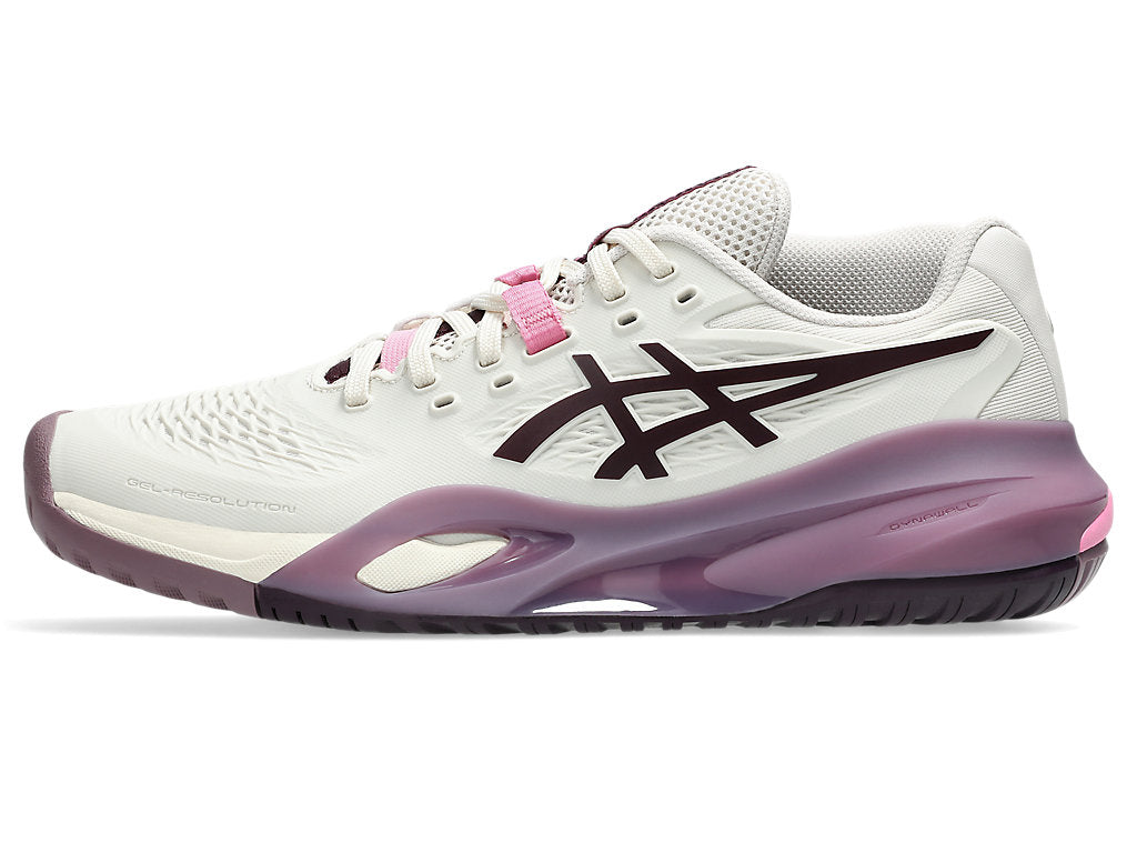 Soft Oat/Dark Aubergine
