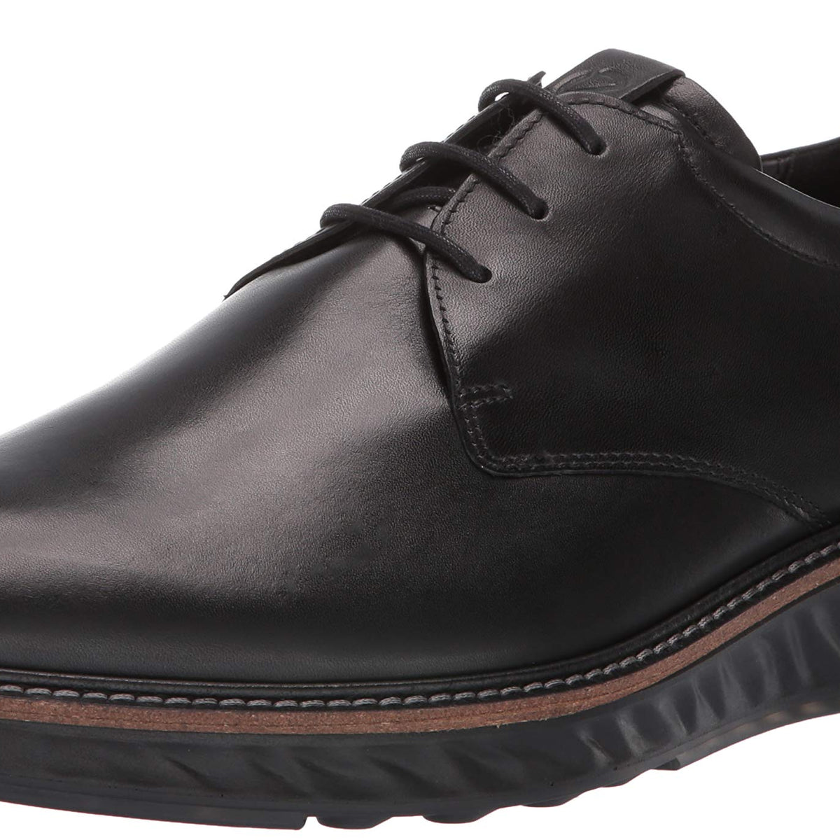 Ecco Men's ST.1 Hybrid Plain Toe - Black - 47