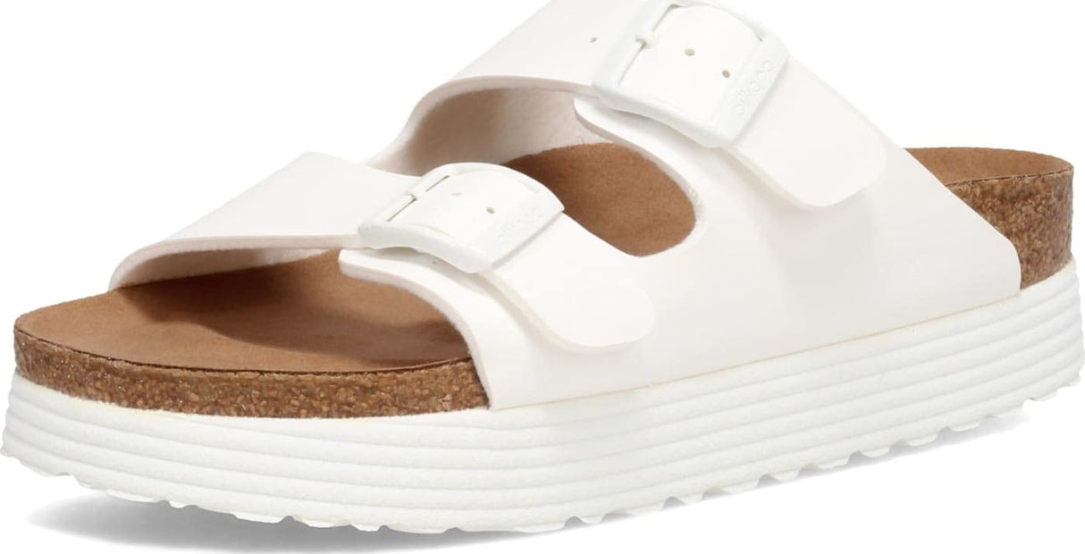 Birkenstock Arizona Platform Vegan Women's – White