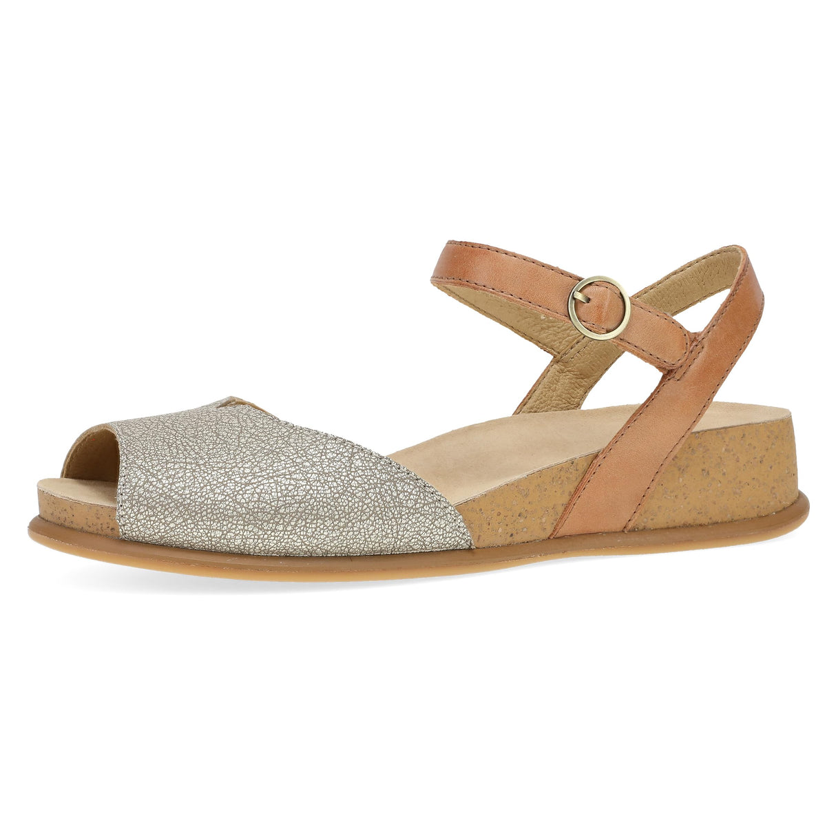 Platino/Tan Leather