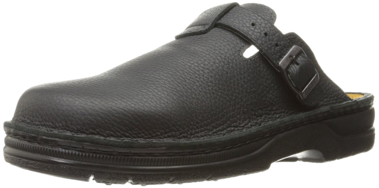 Black Textured Leather