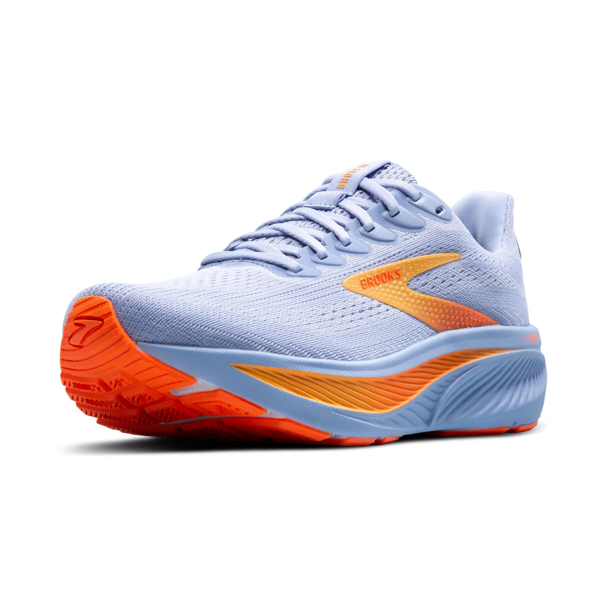 Blue Heron/White/Orange
