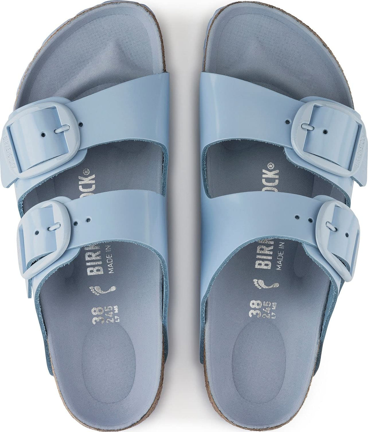 High Shine Dusty Blue