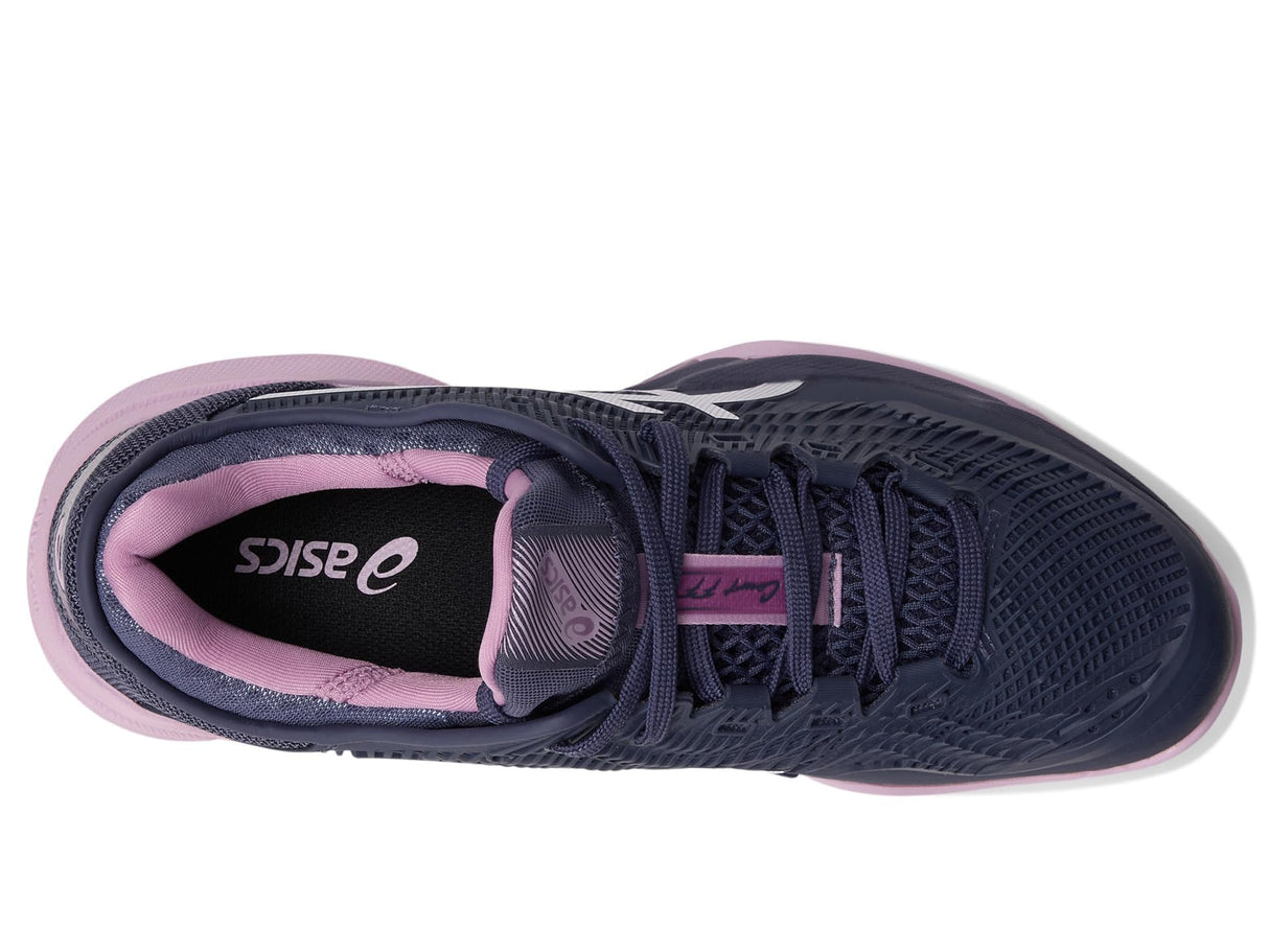 Indigo Fog/White