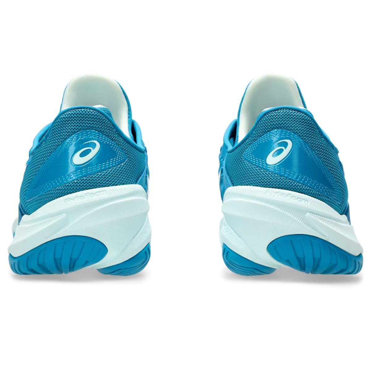 Teal Blue/White