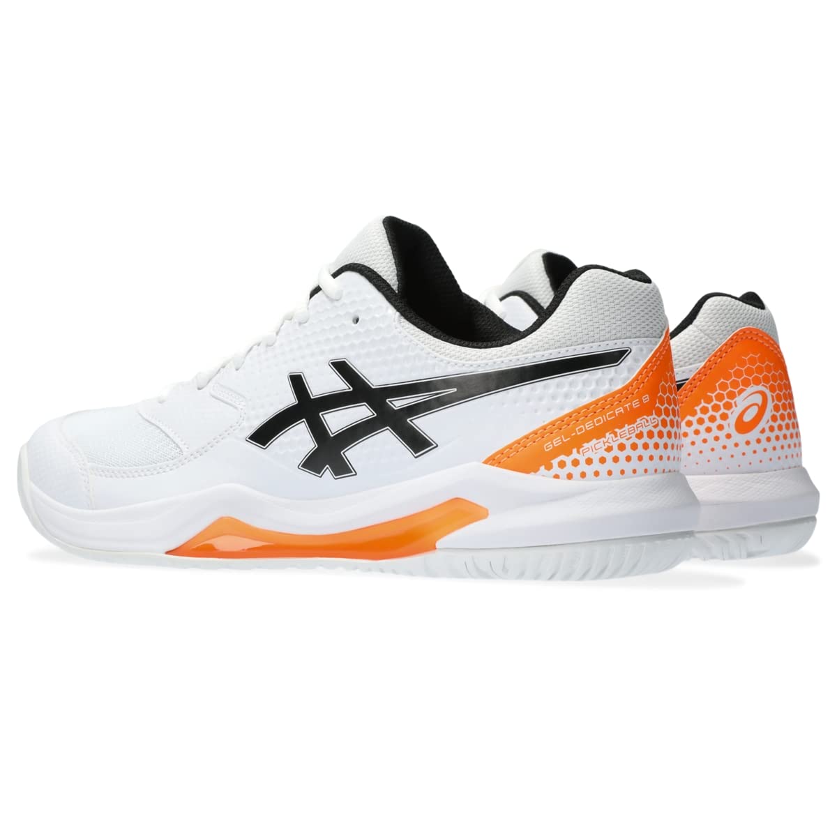 White/Shocking Orange