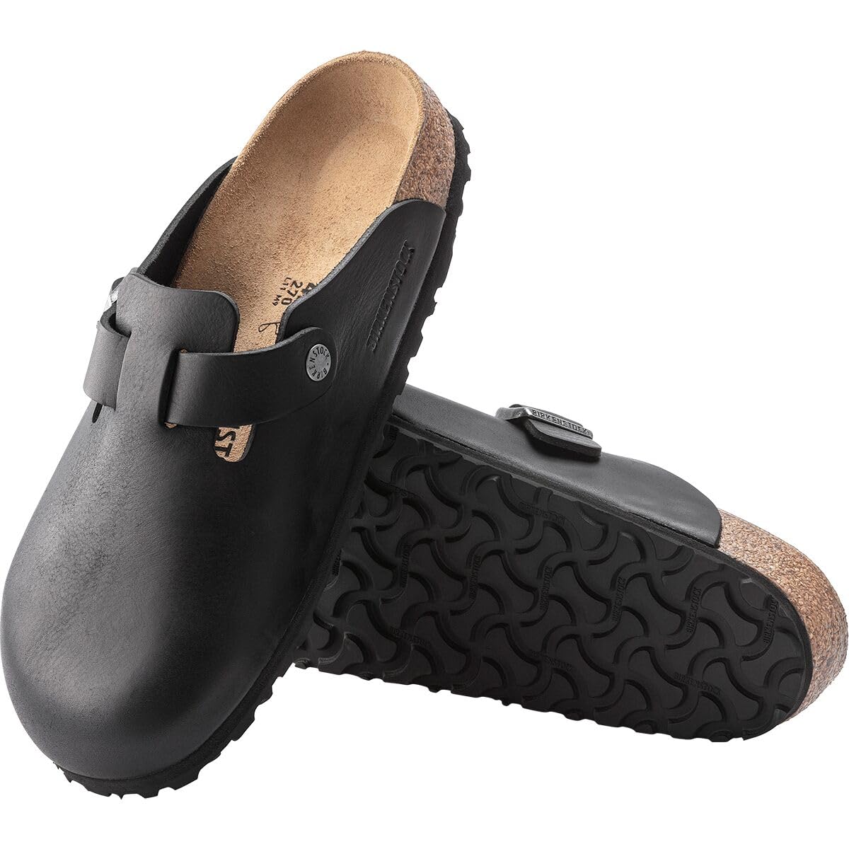 Vintage Black Leather