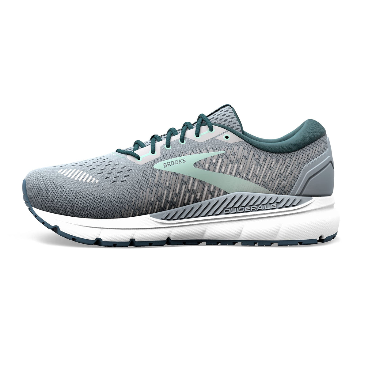 Grey/Navy/Aqua