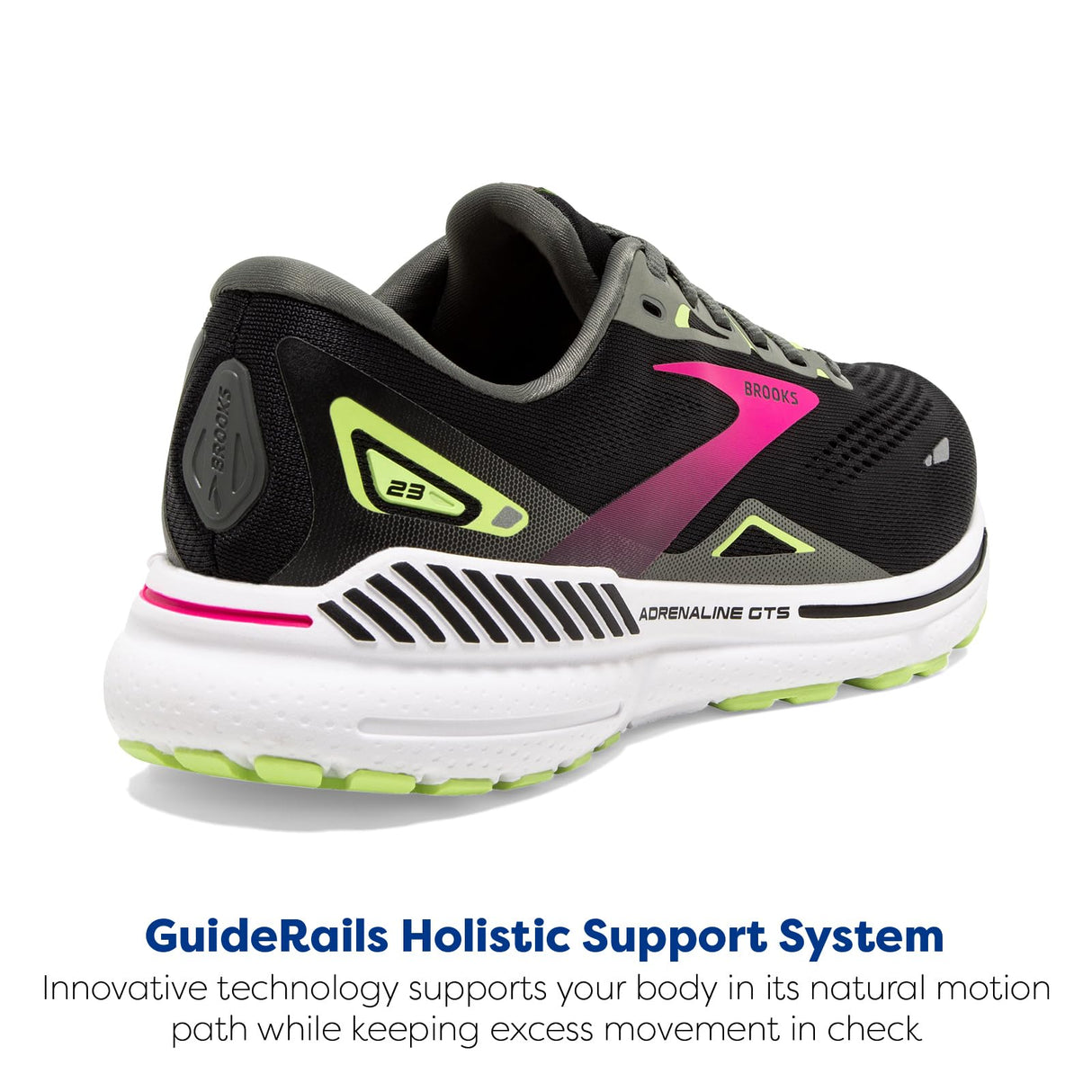 Black/Gunmetal/Sharp Green