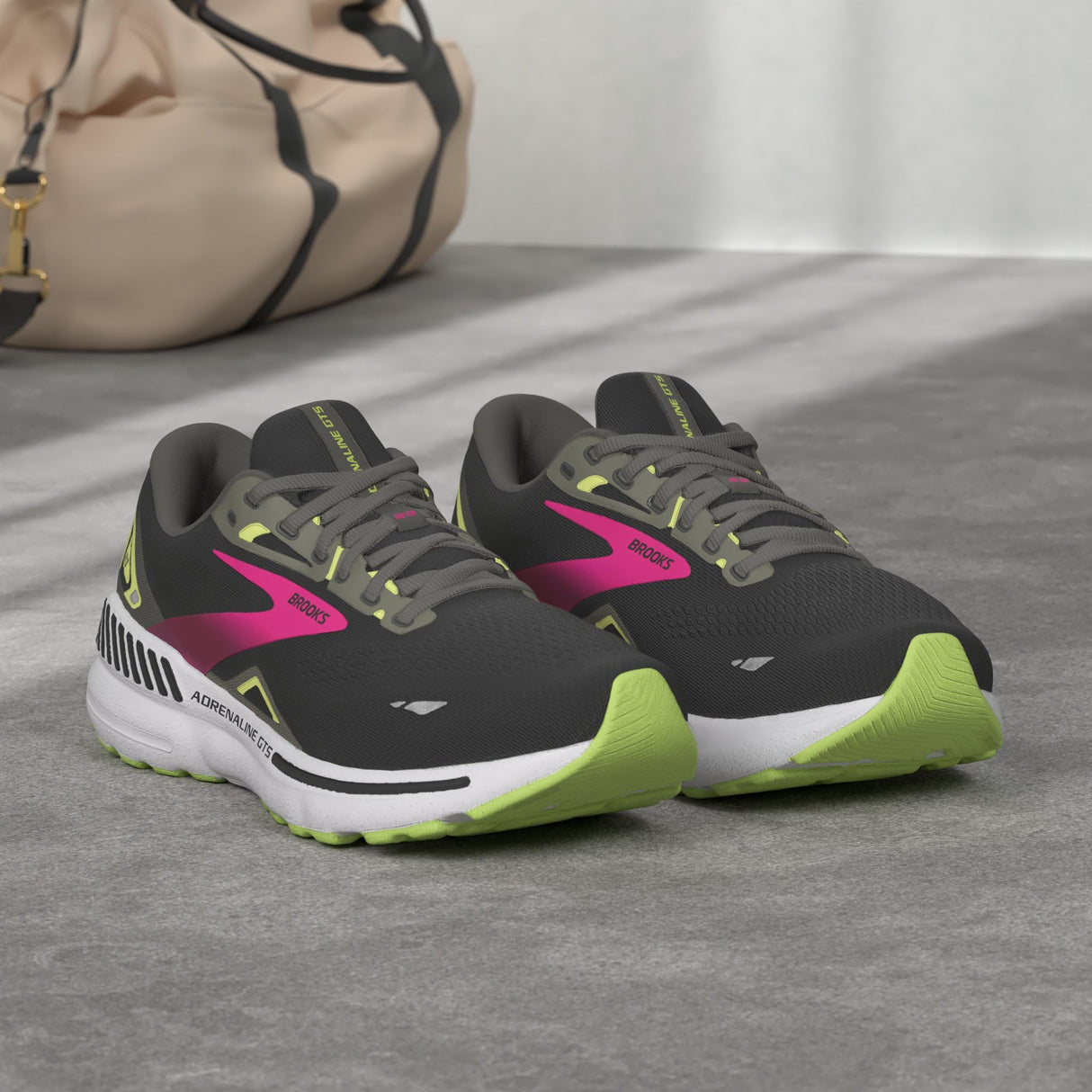 Black/Gunmetal/Sharp Green