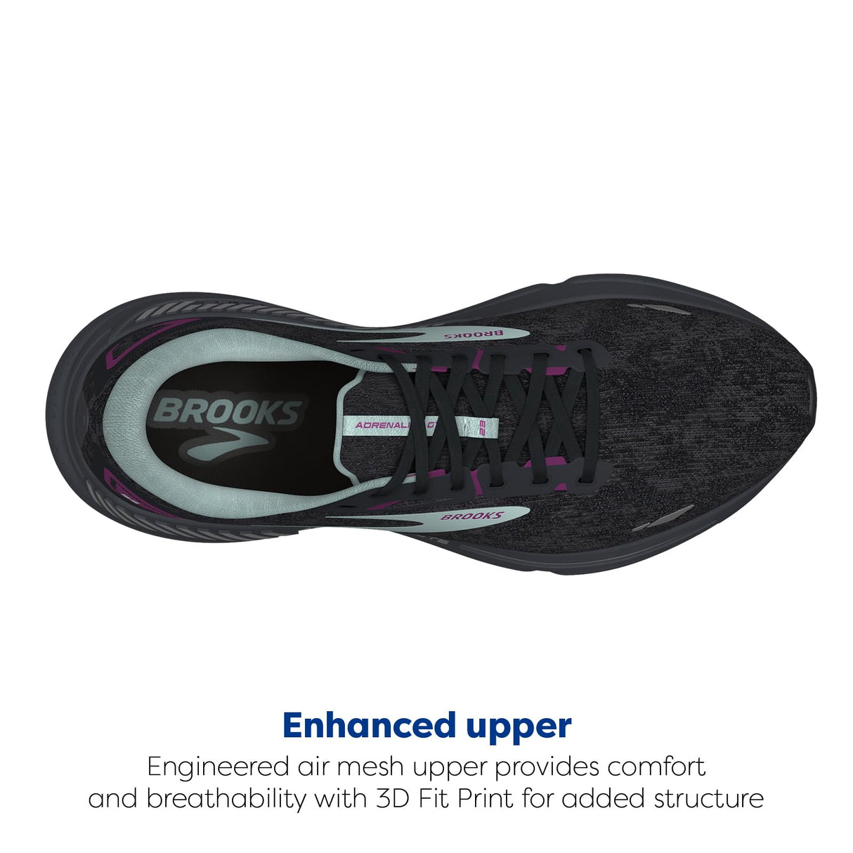 Black/Light Blue/Purple