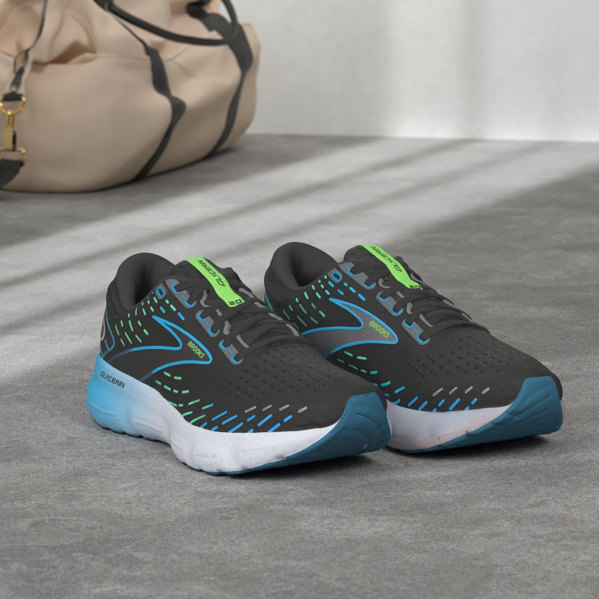 Black/Hawaiian Ocean/Green