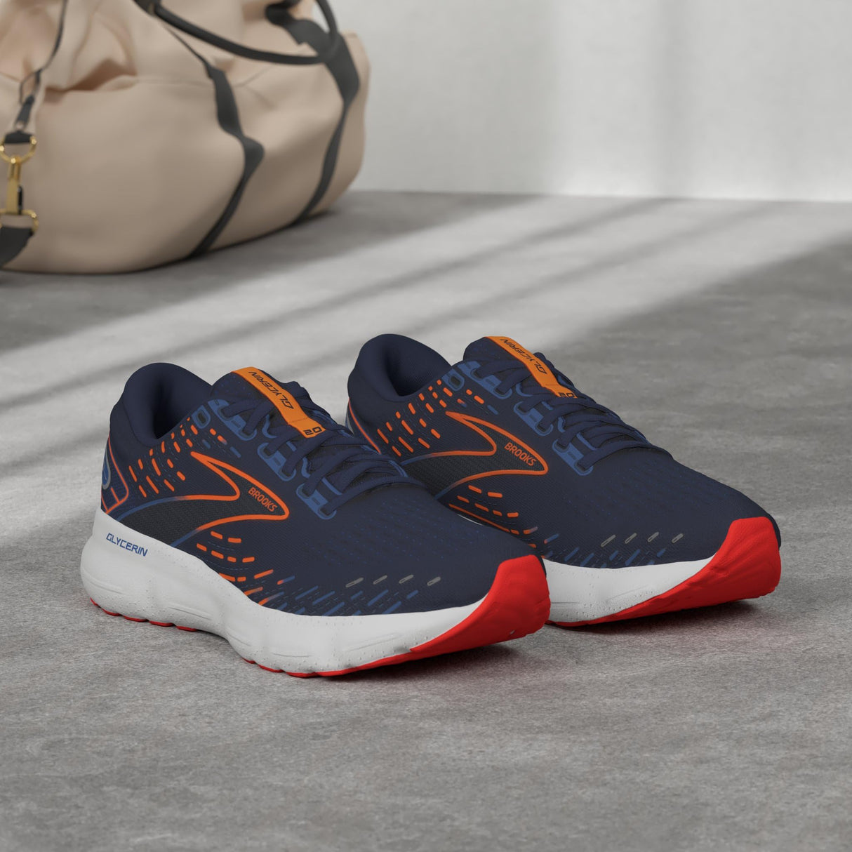 Blue Depths/Palace Blue/Orange