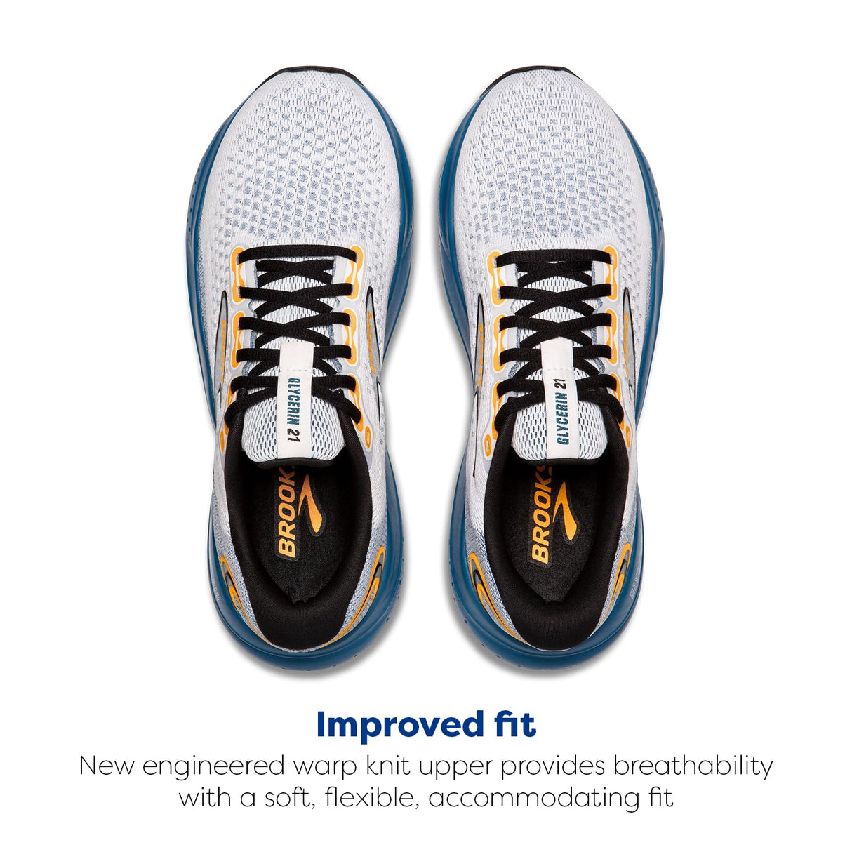 White/Sapphire/Orange