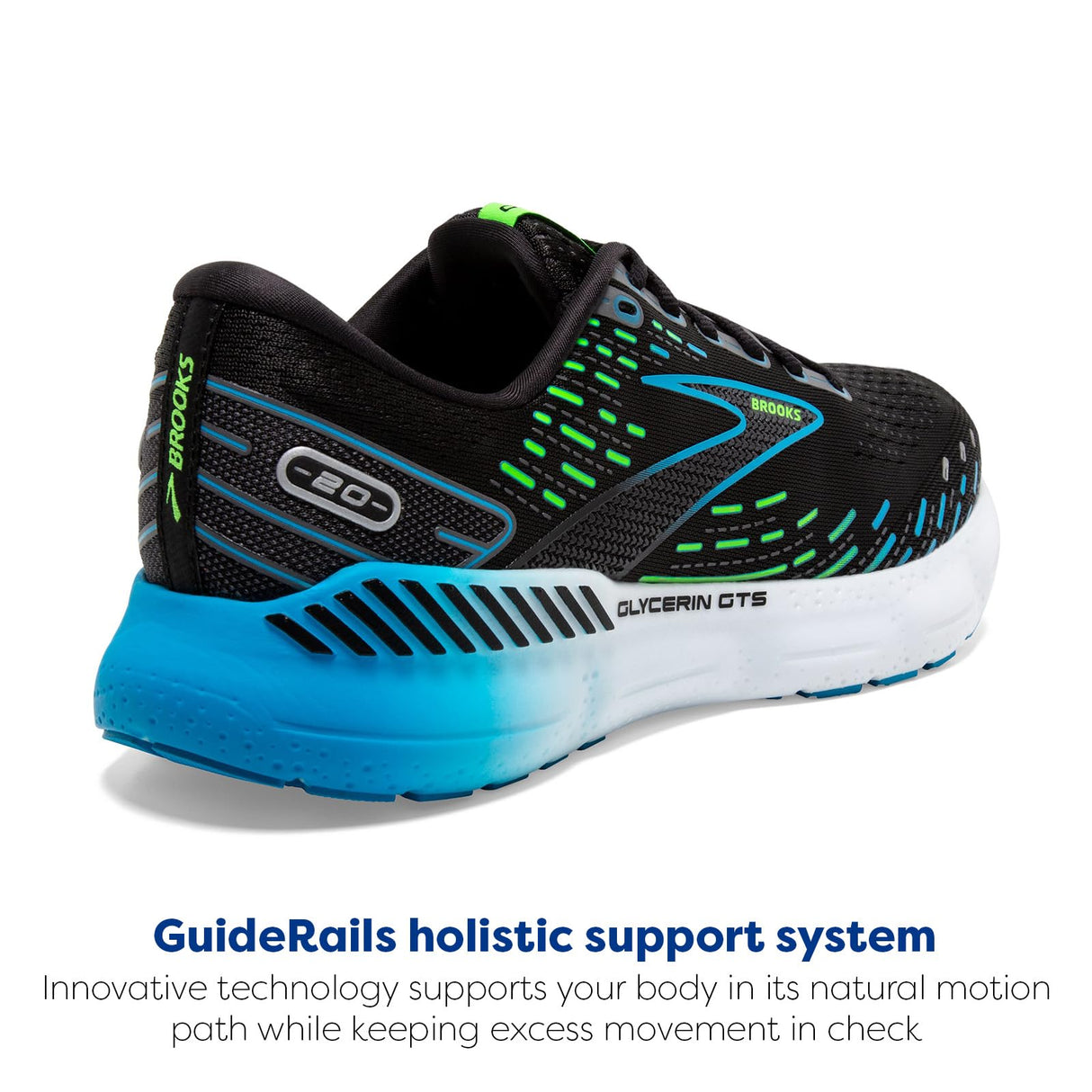 Black/Hawaiian Ocean/Green