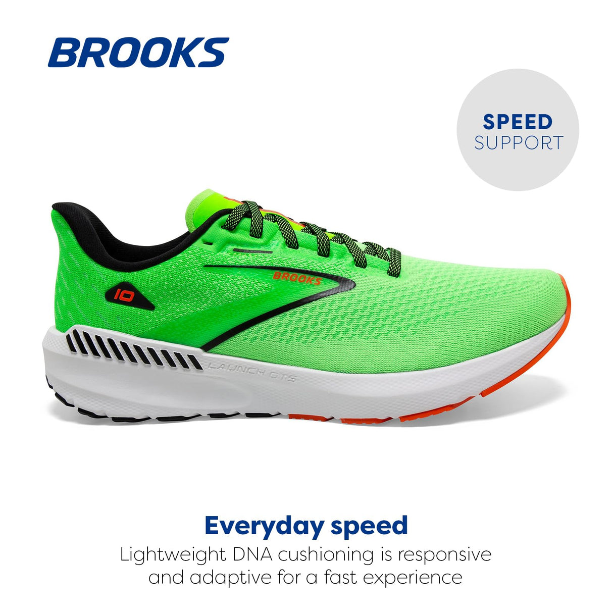 Green Gecko/Red Orange/White