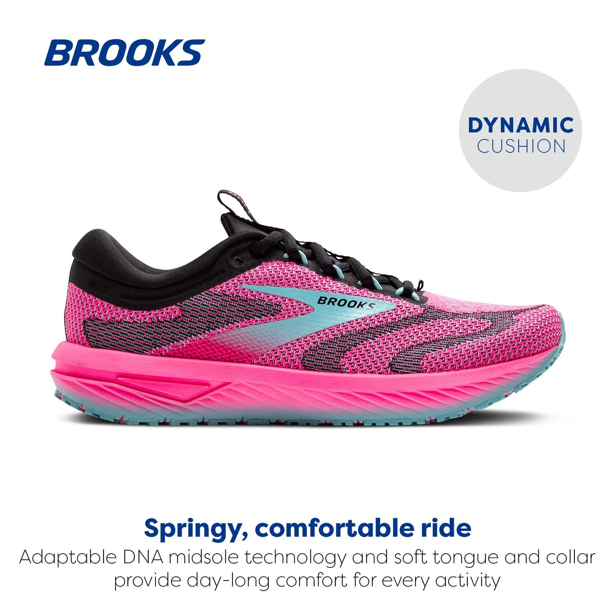 Knockout Pink/Black/Aqua