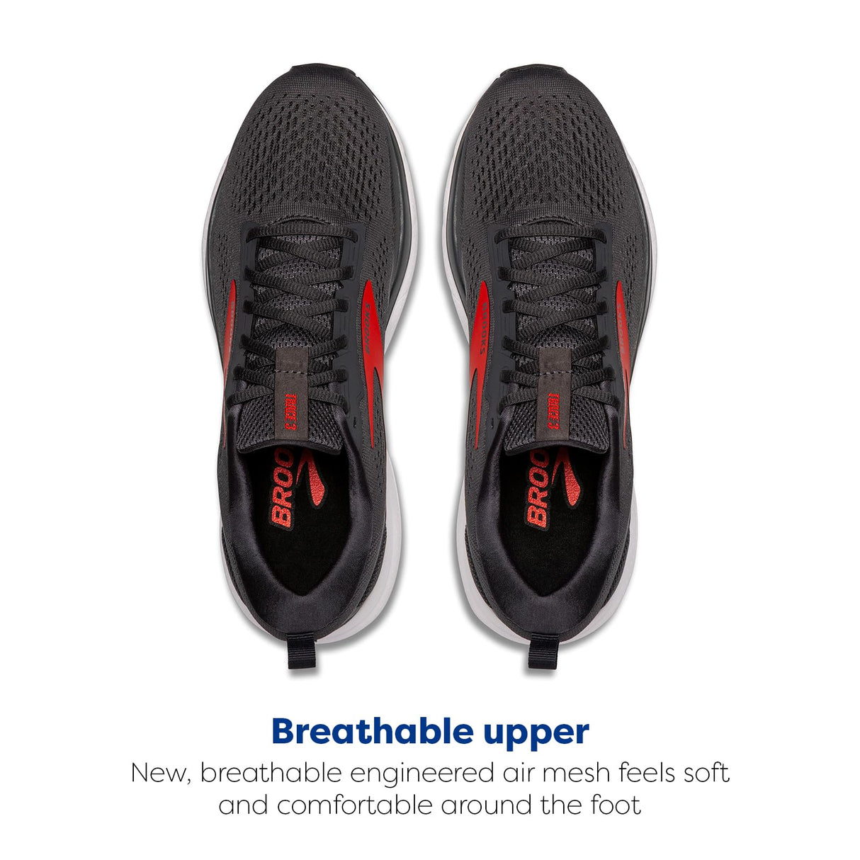 Ebony/Fiery Red/White