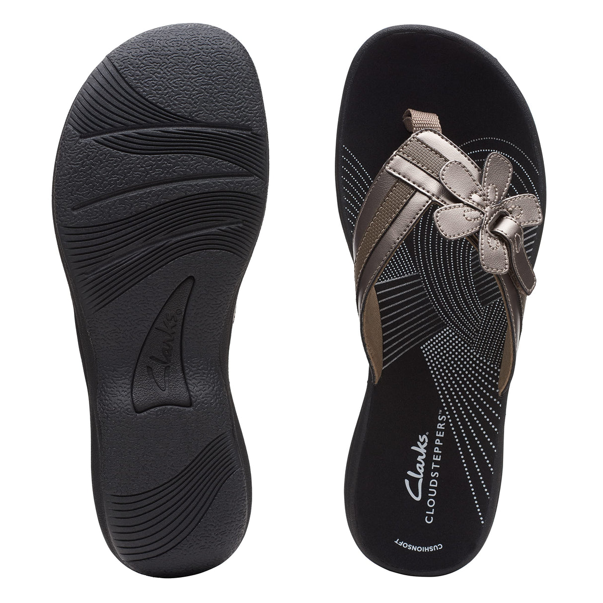 Pewter Synthetic/Black Sole