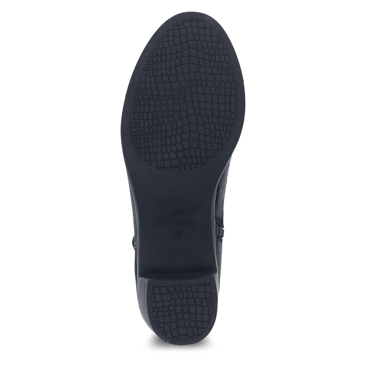 Black Burnished Suede