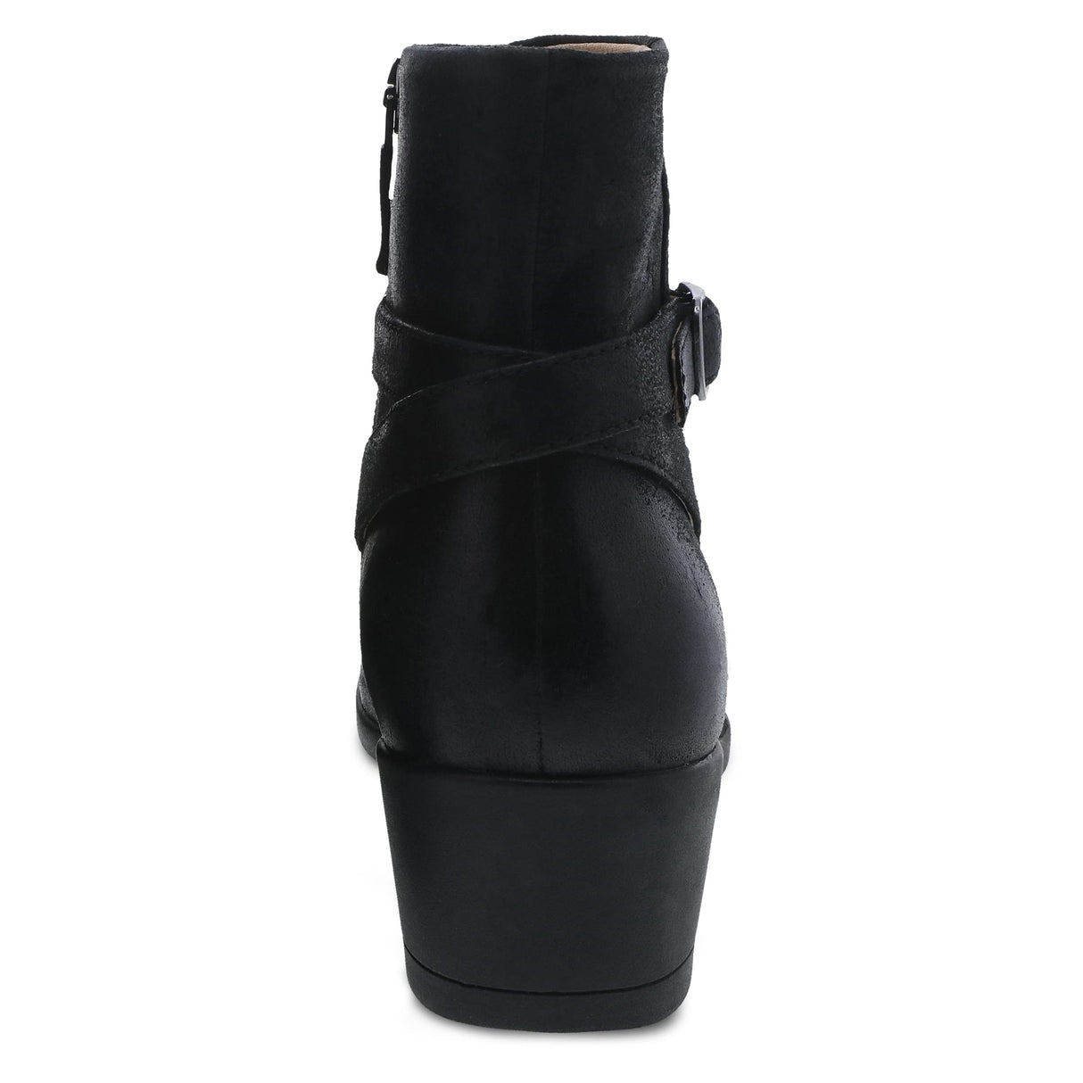 Black Burnished Suede