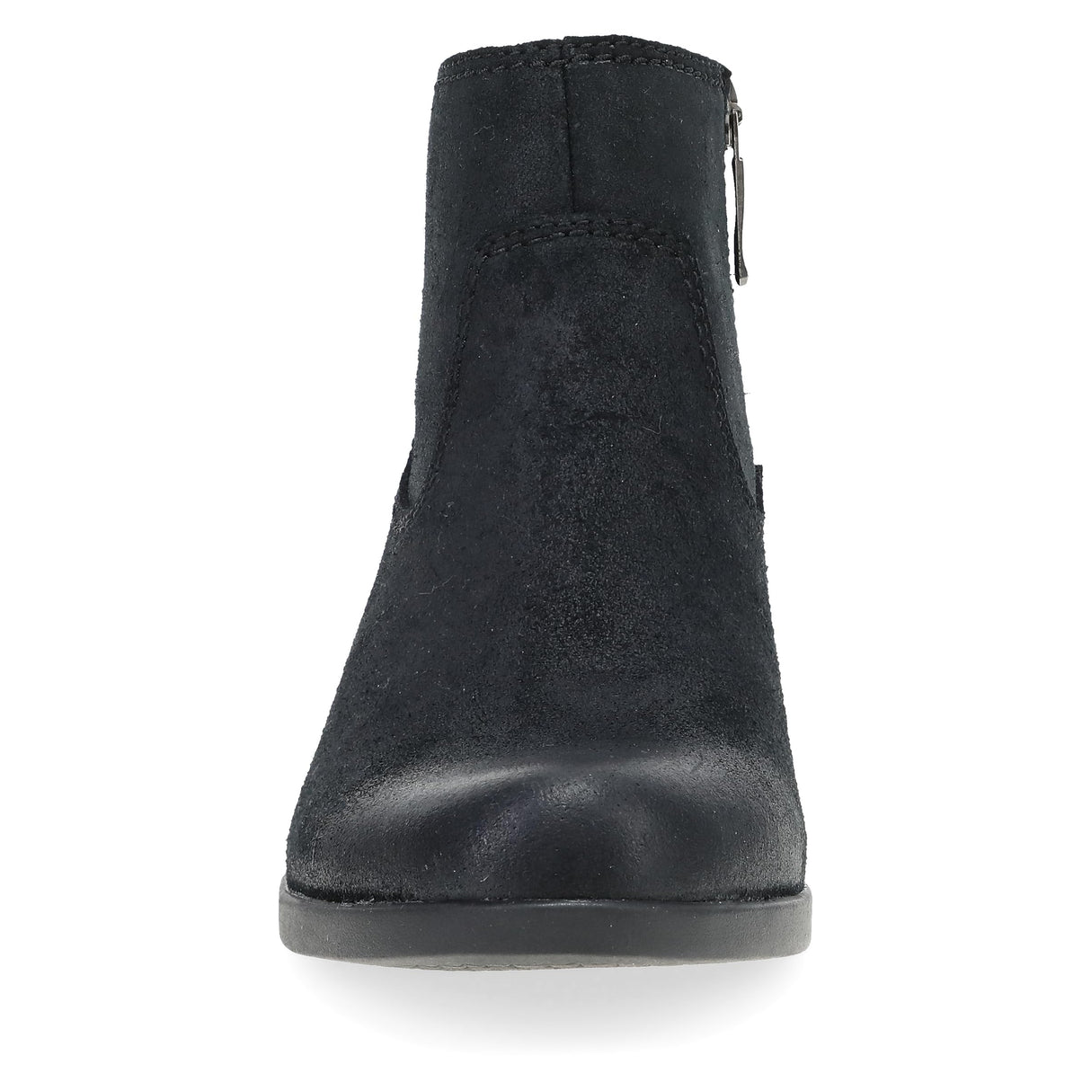 Black Burnished Suede