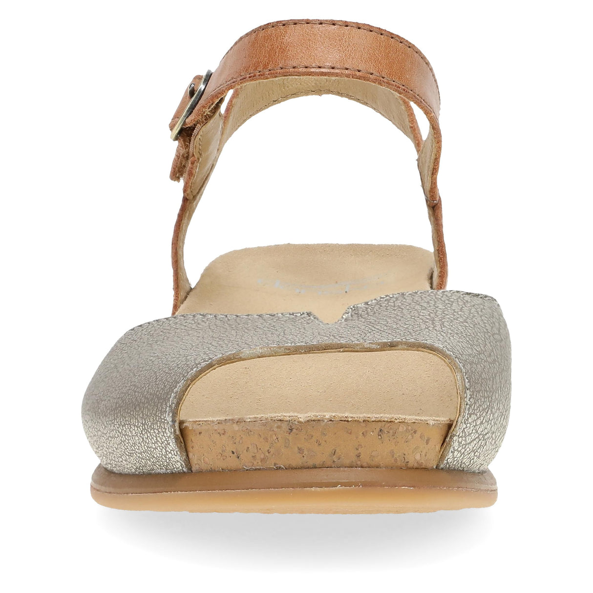 Platino/Tan Leather