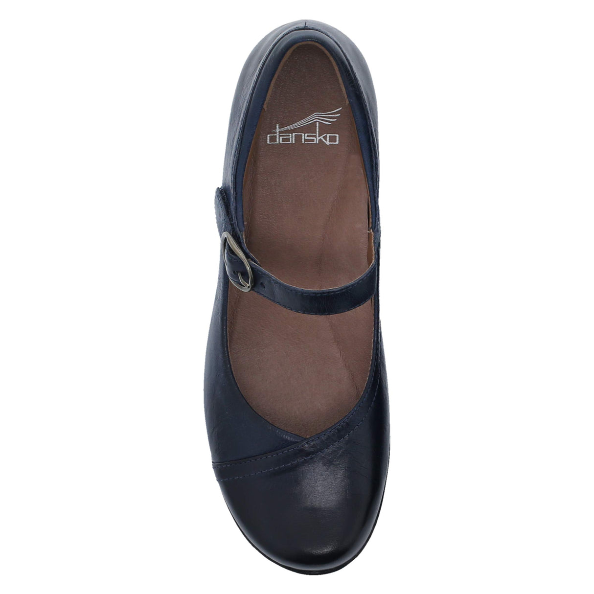 Navy Burnished Calf
