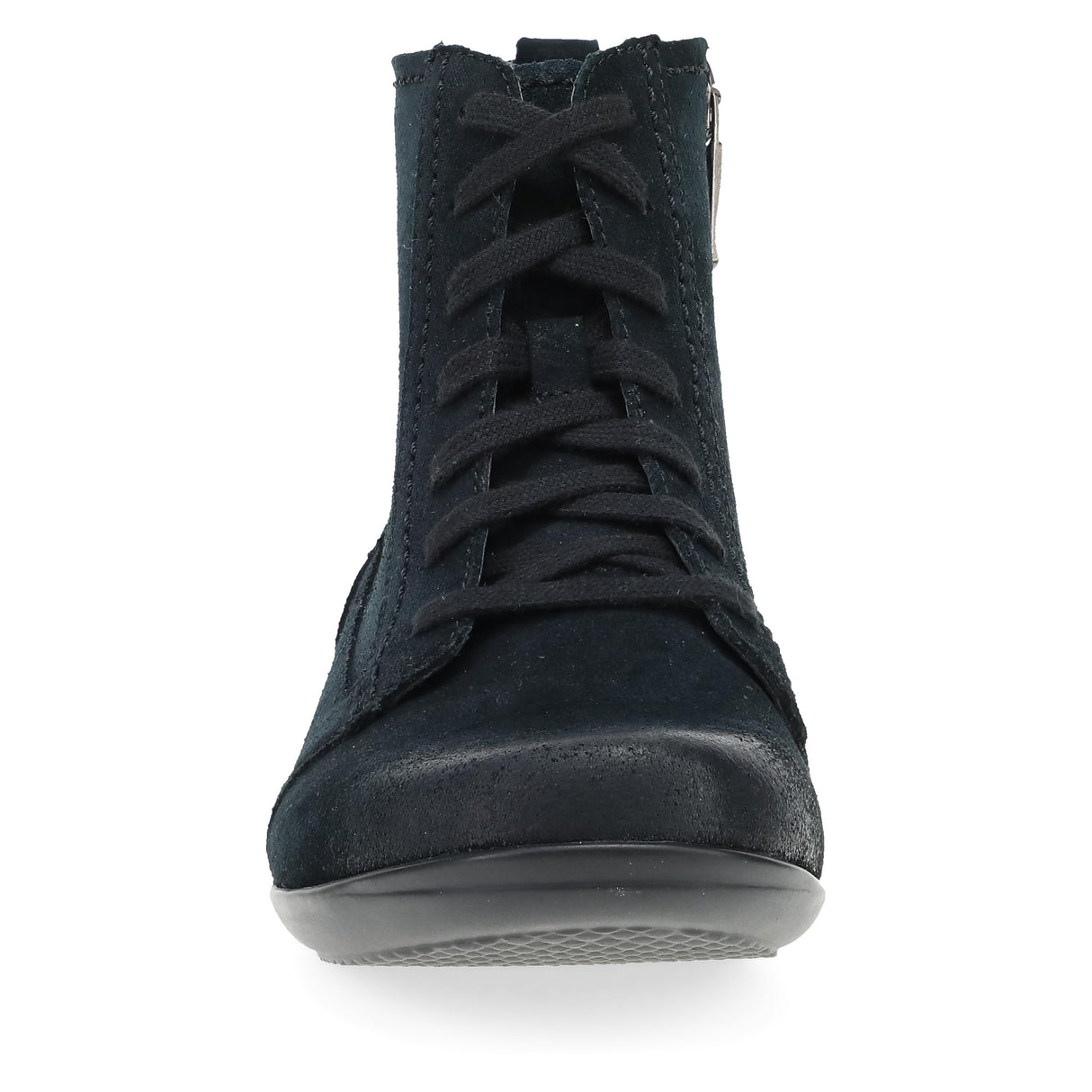 Black Burnished Suede