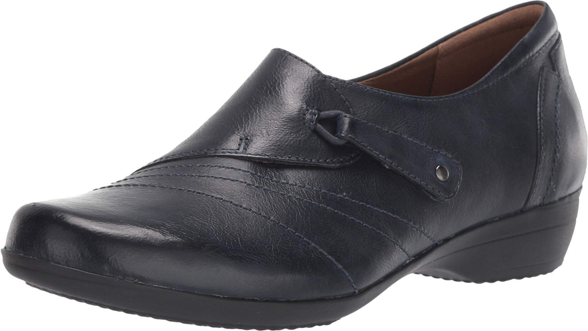 Navy Burnished Calf