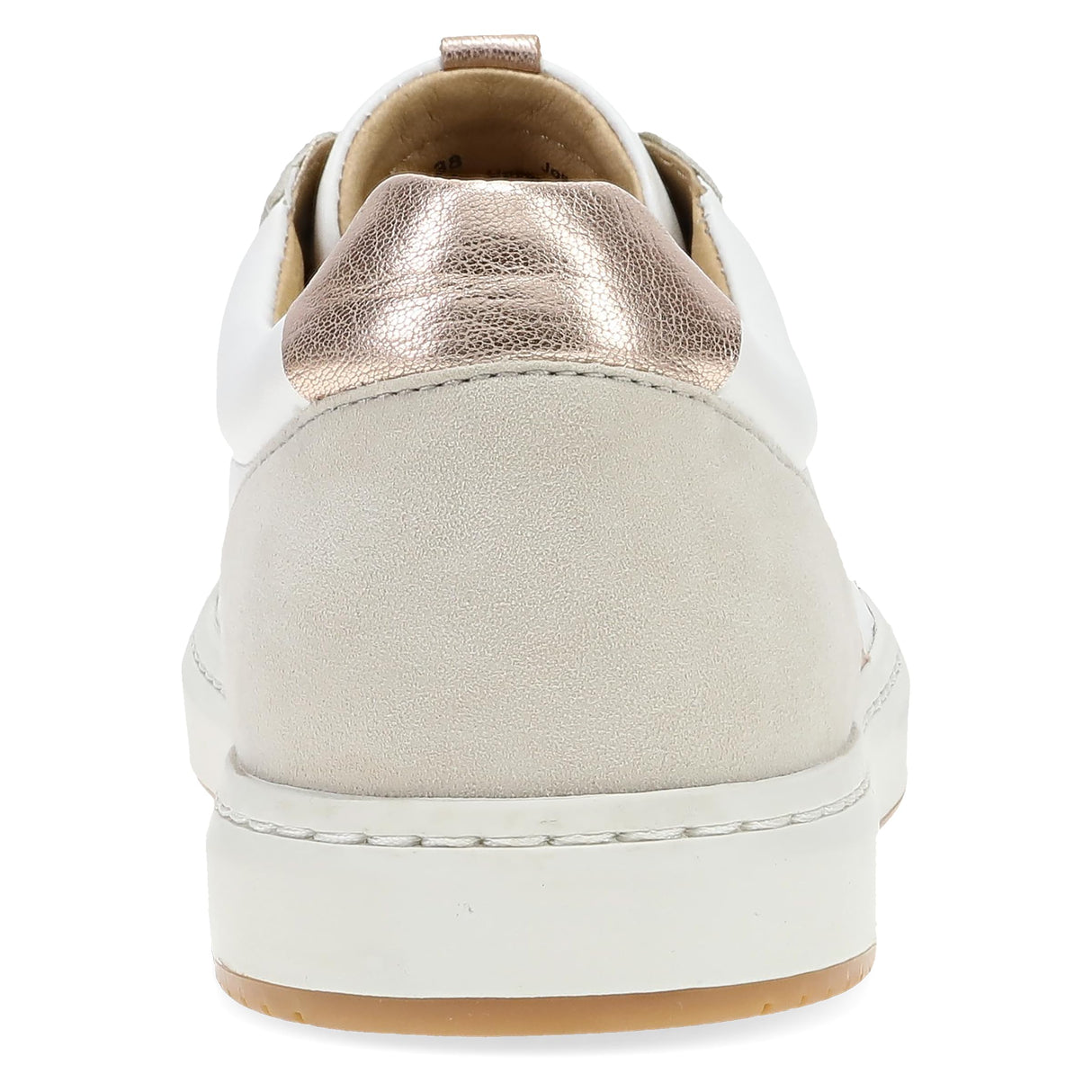 White/Rose Gold Nappa