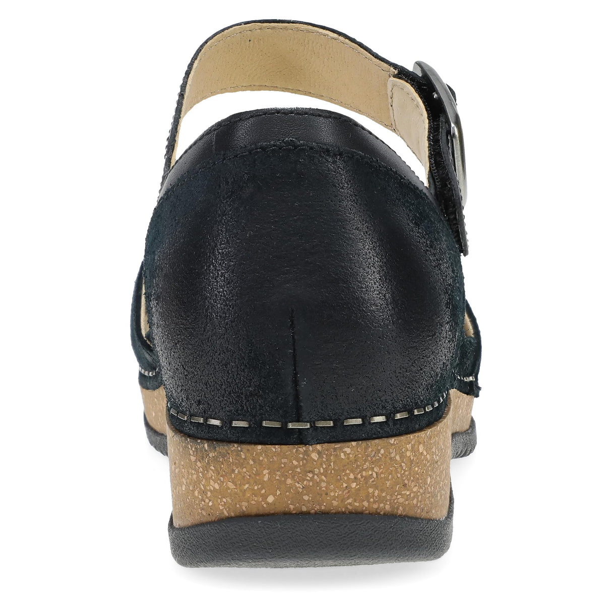 Black Burnished Suede