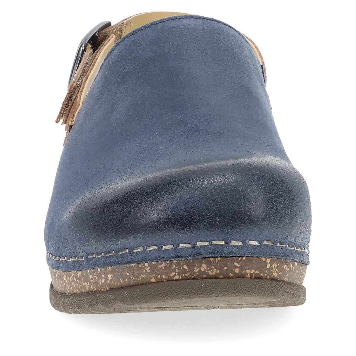 Blue Burnished Suede