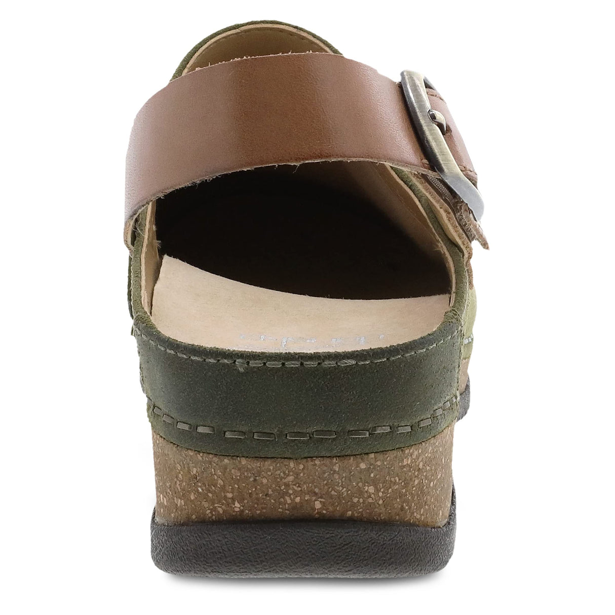 Olive Burnished Suede