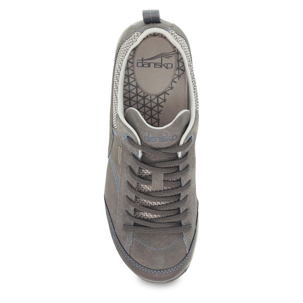 Grey/Blue Suede