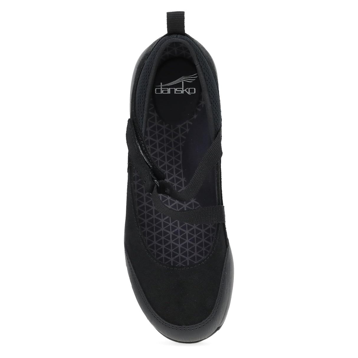 Black Burnished Suede