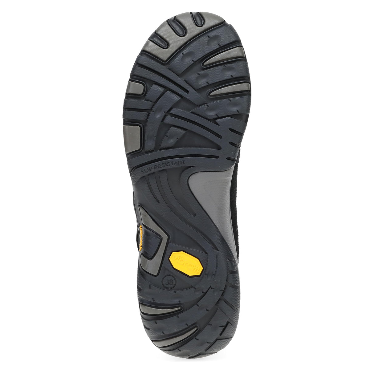 Black Burnished Suede