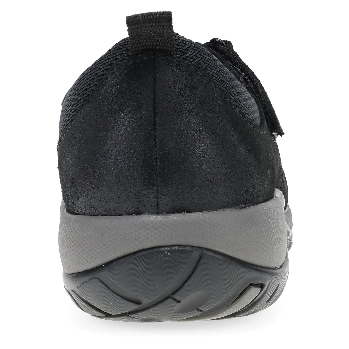 Black Burnished Suede