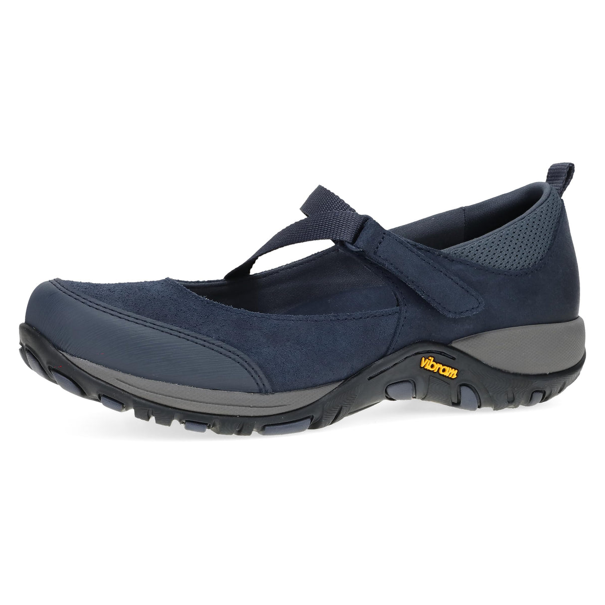 Navy Burnished Suede