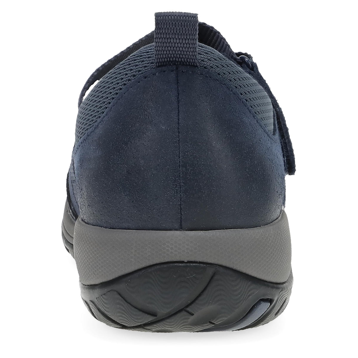 Navy Burnished Suede