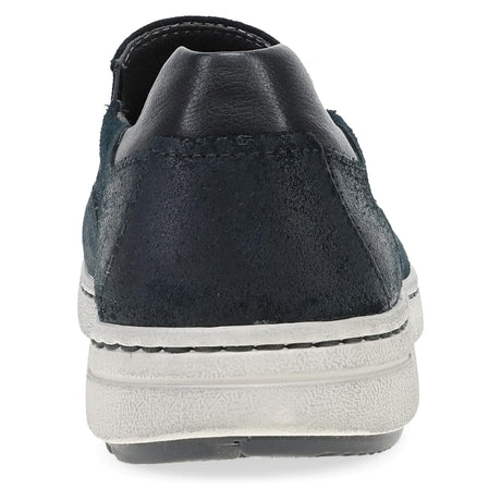 Black Burnished Suede