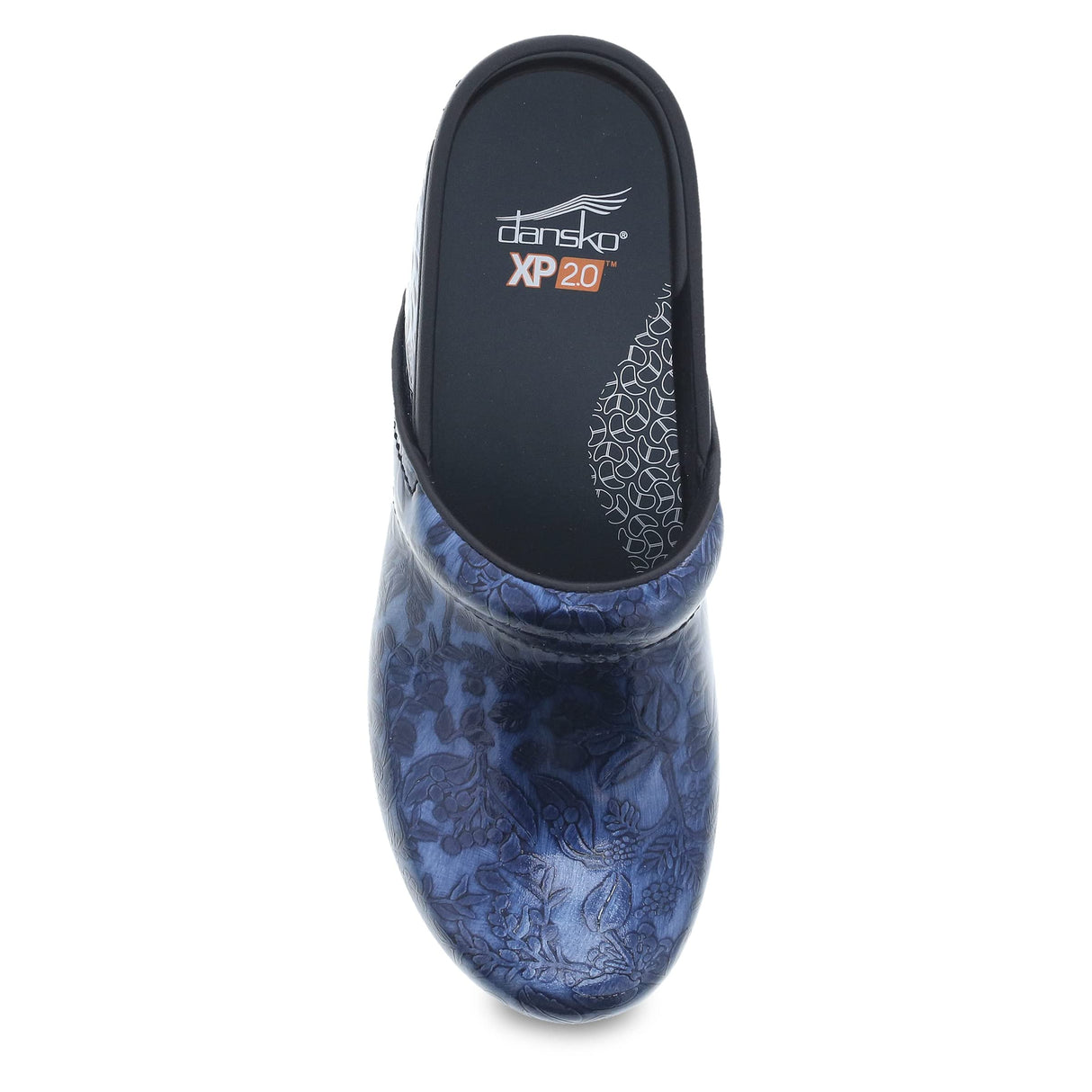 Navy Embossed