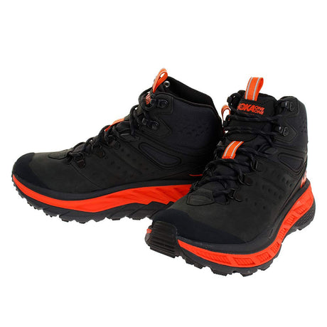 Anthracite / Mandarin Red