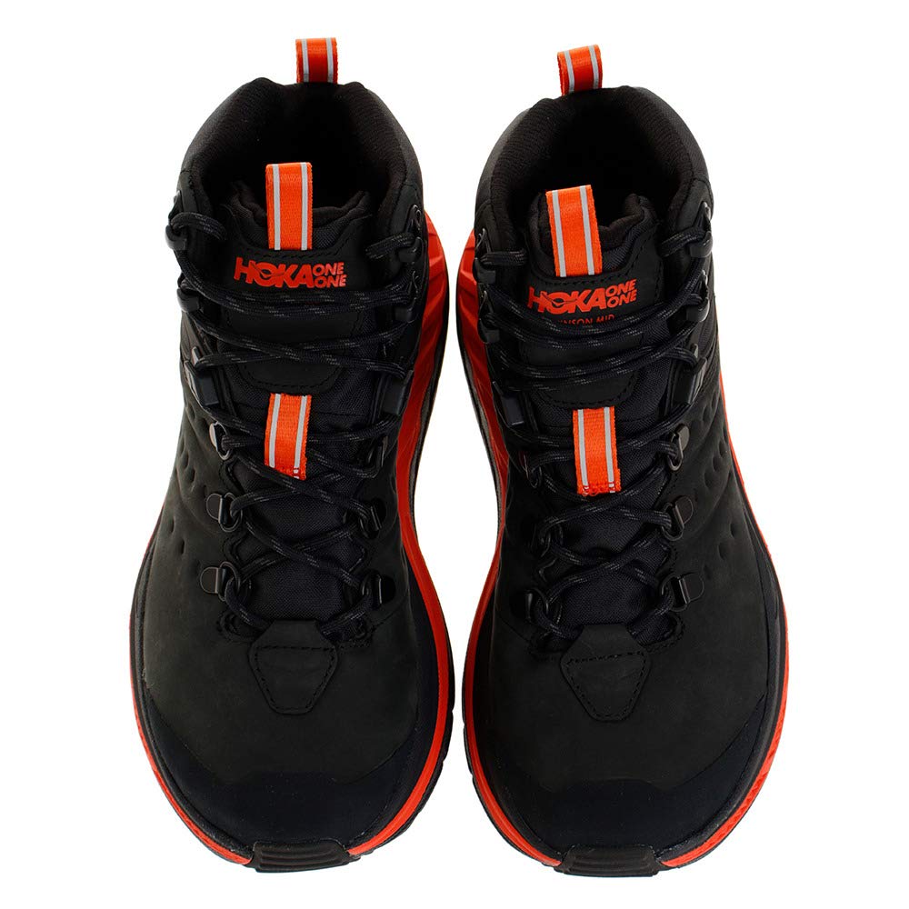Anthracite / Mandarin Red