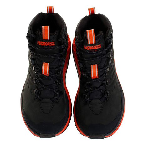 Anthracite / Mandarin Red