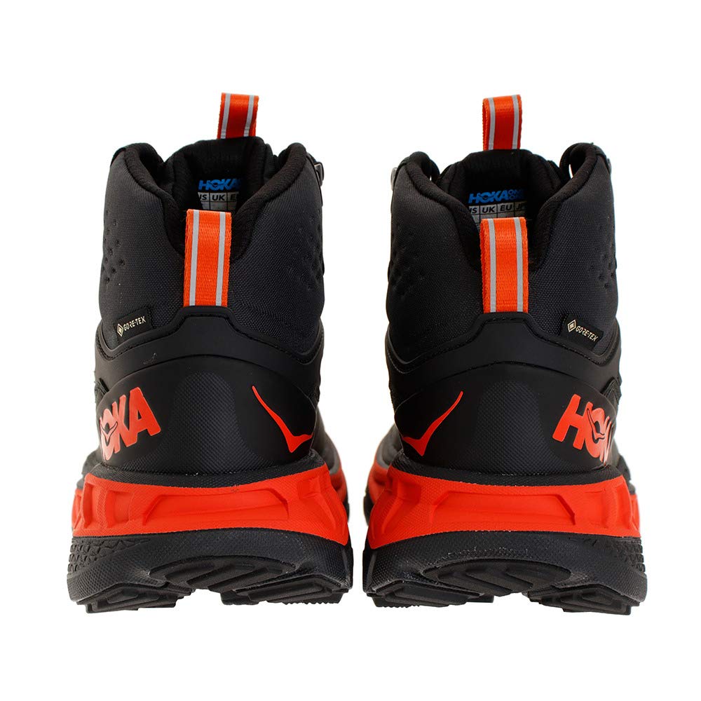 Anthracite / Mandarin Red