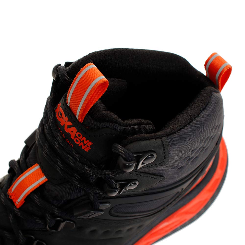 Anthracite / Mandarin Red