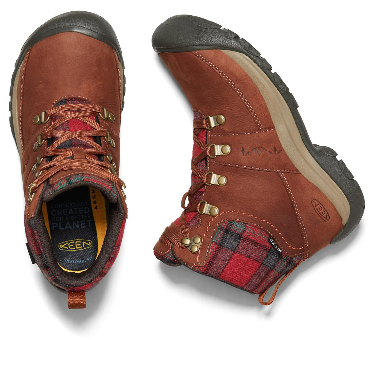 Tortoise Shell/Red Plaid