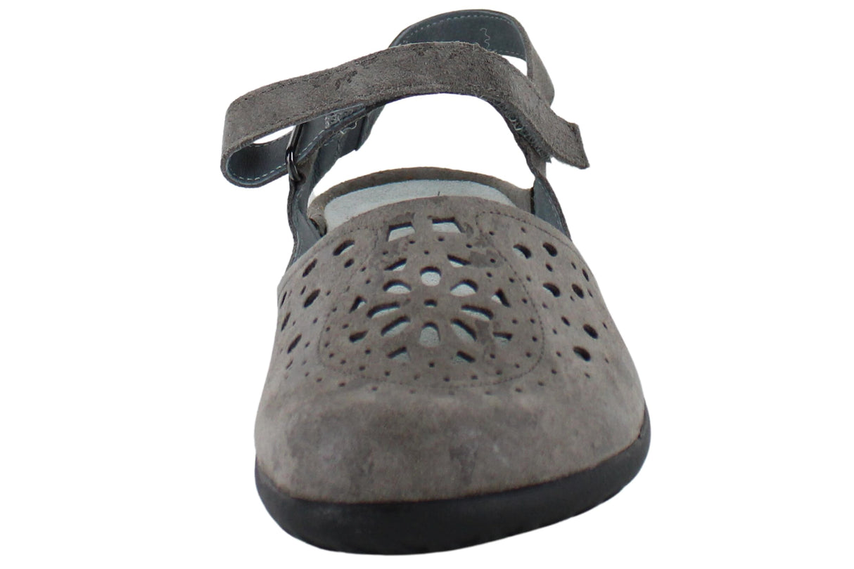 Gray Marble Suede
