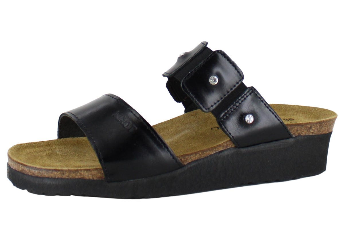 Black Madras Leather